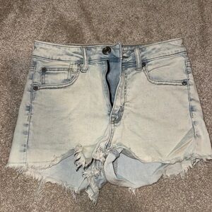 American Eagle Outfitters Light Blue Jean Shorts